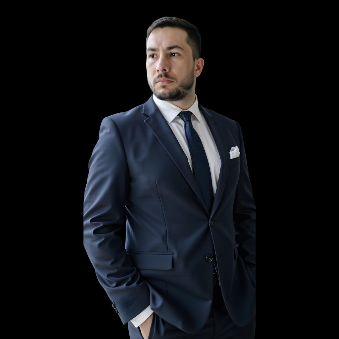 Retrato do Dr. Alexsander Lopes, advogado dedicado ao Direito Previdenciário